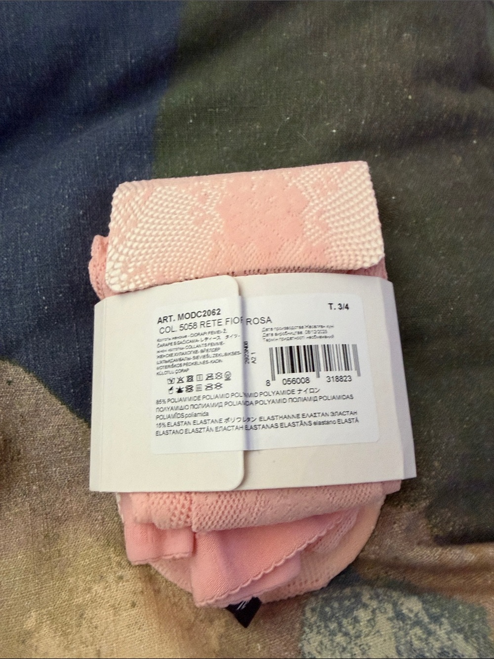 Calzedonia Fashion Tights - Light Pink - Picture 2 of 2
